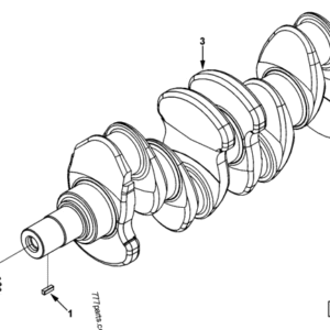 Engrenagem Virabrequim Para Motor Cummins QSB3.3 – Código 4941137